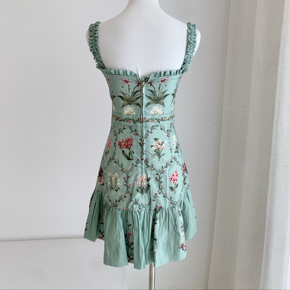 Agua by Agua Bendita Nieve Orquidea mini dress - Picture 7 of 13